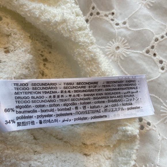 Zara Contrast Knit Crop Top - Picture 4 of 4